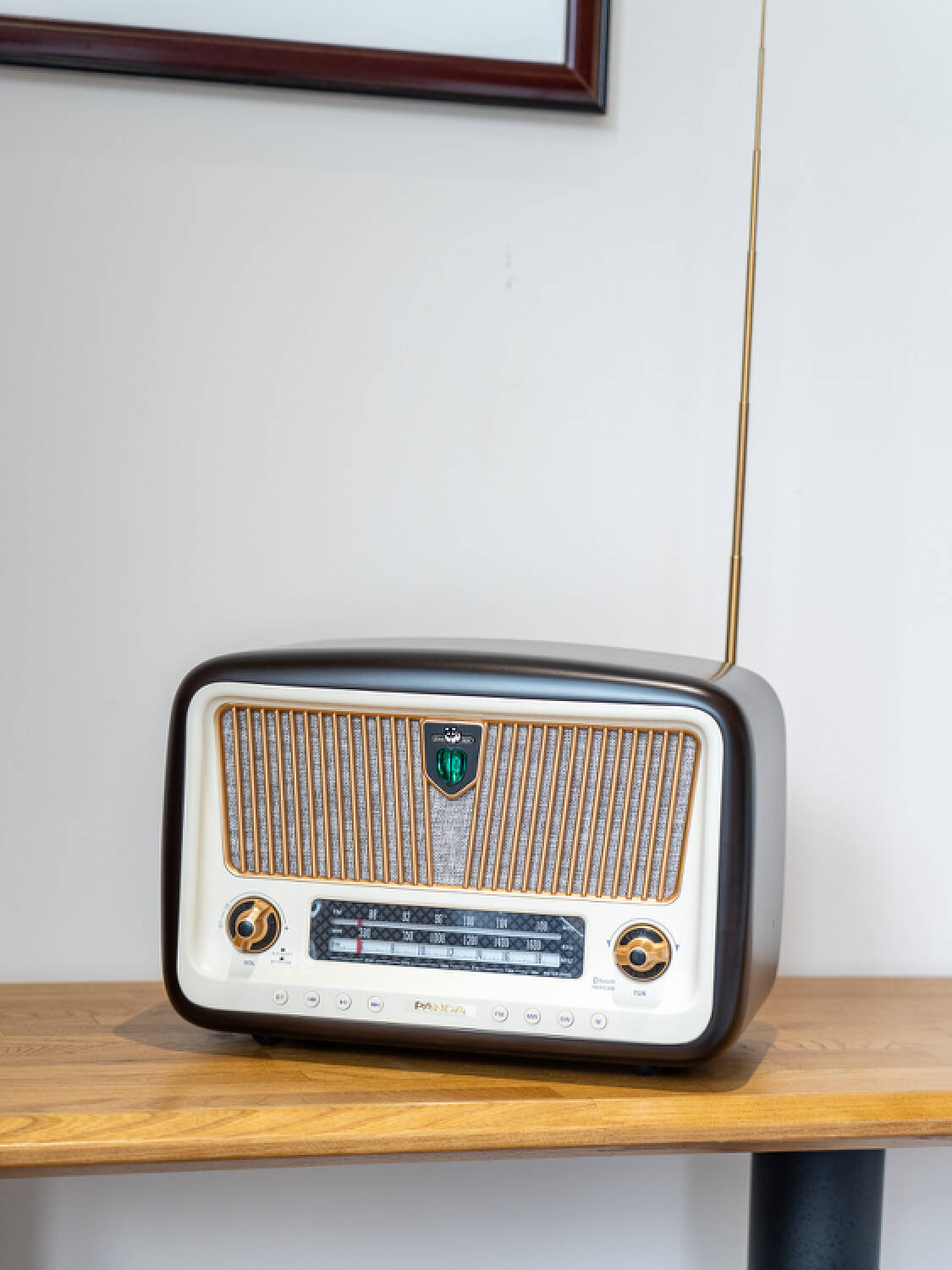 熊猫D-85蓝牙音箱,熊猫d85复古收音机评测