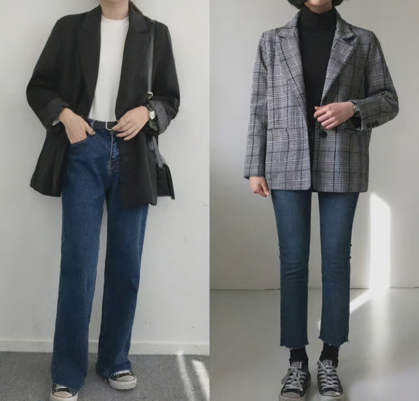 春夏简约小西装怎样能穿出时髦感,潮流秋冬小西装的时髦穿搭推荐