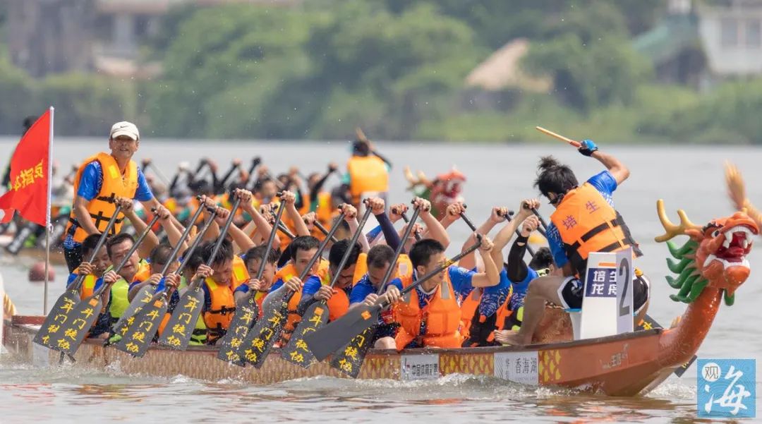 珠海斗门龙舟比赛第一名,珠海斗门龙舟邀请赛直播