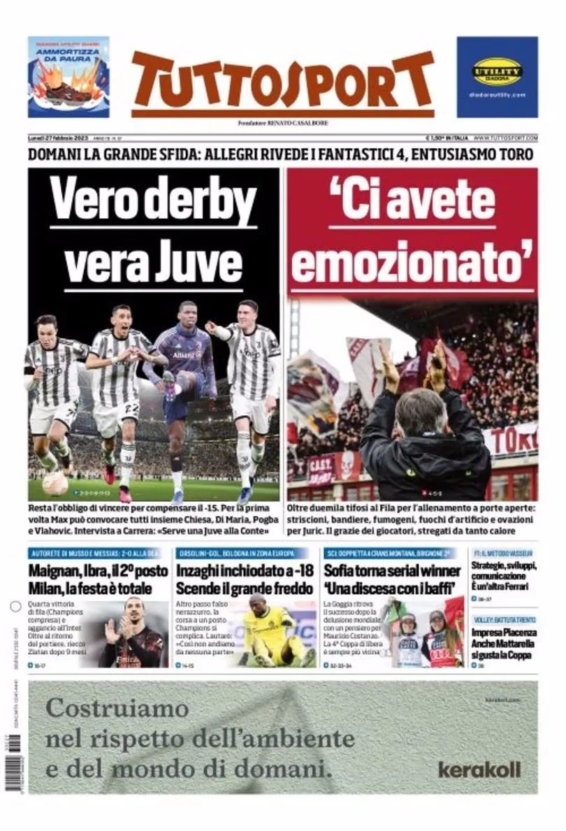 意大利三大赛事,那不勒斯战尤文名单