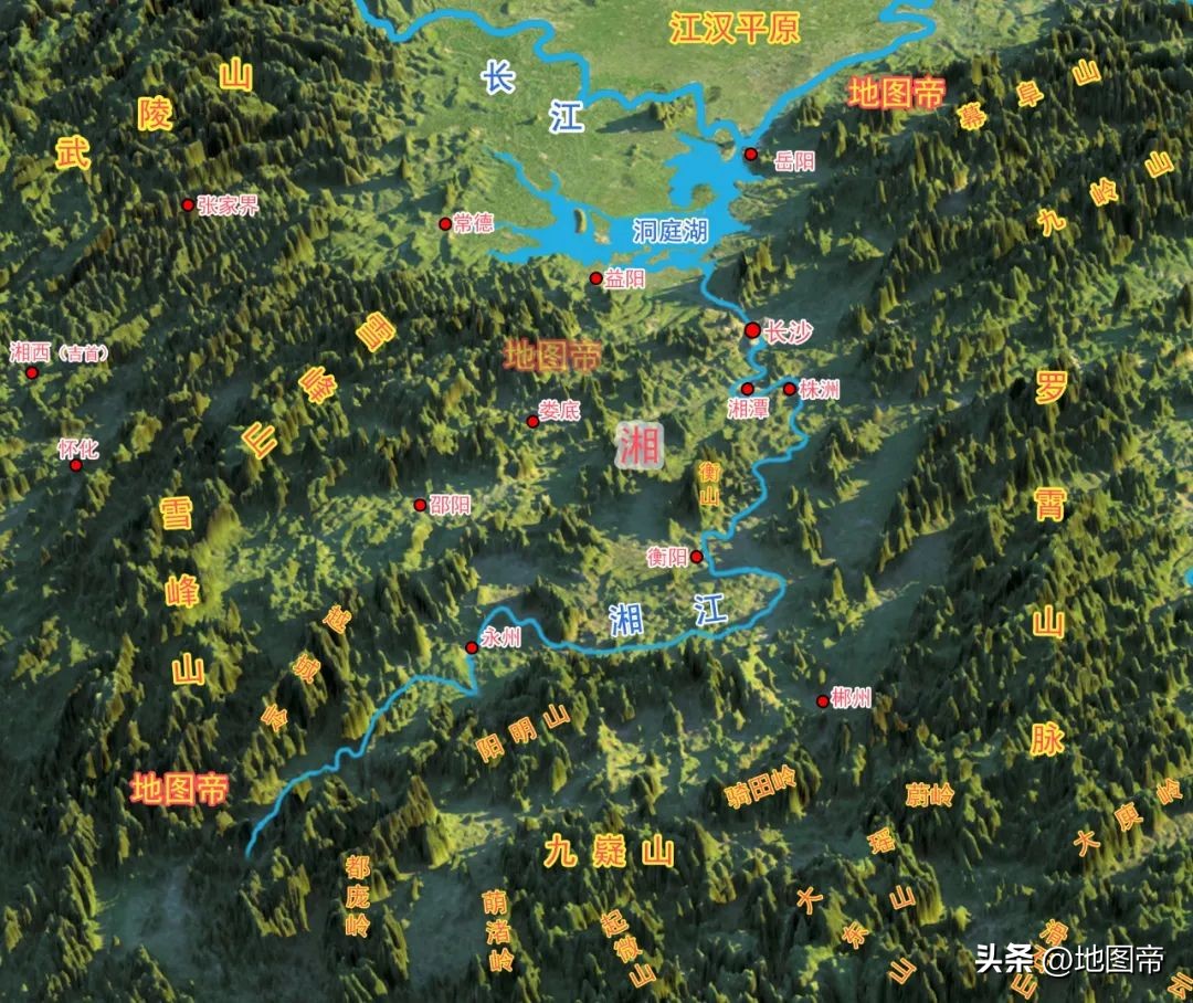 湖南北大门岳阳,岳阳是湖南的北大门