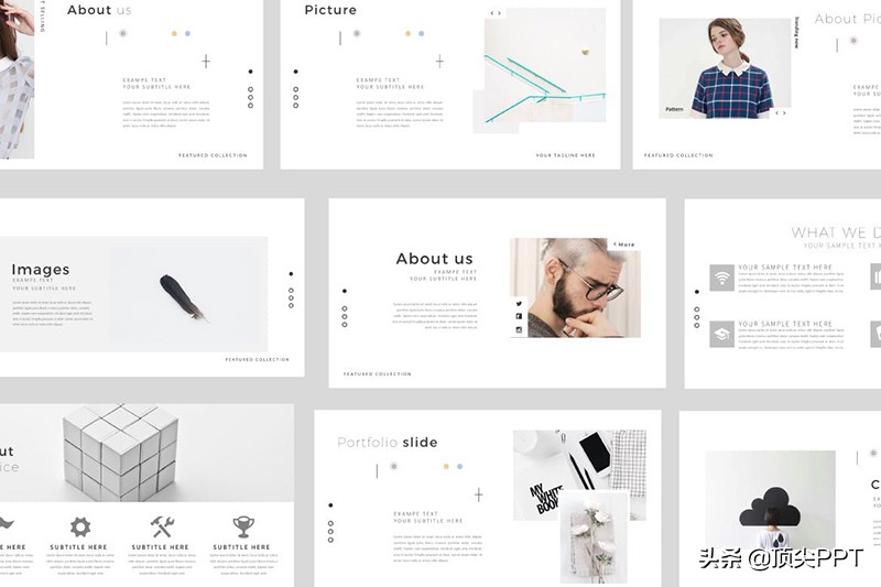 国外简约ppt,国外创意精美绝伦ppt模板180页