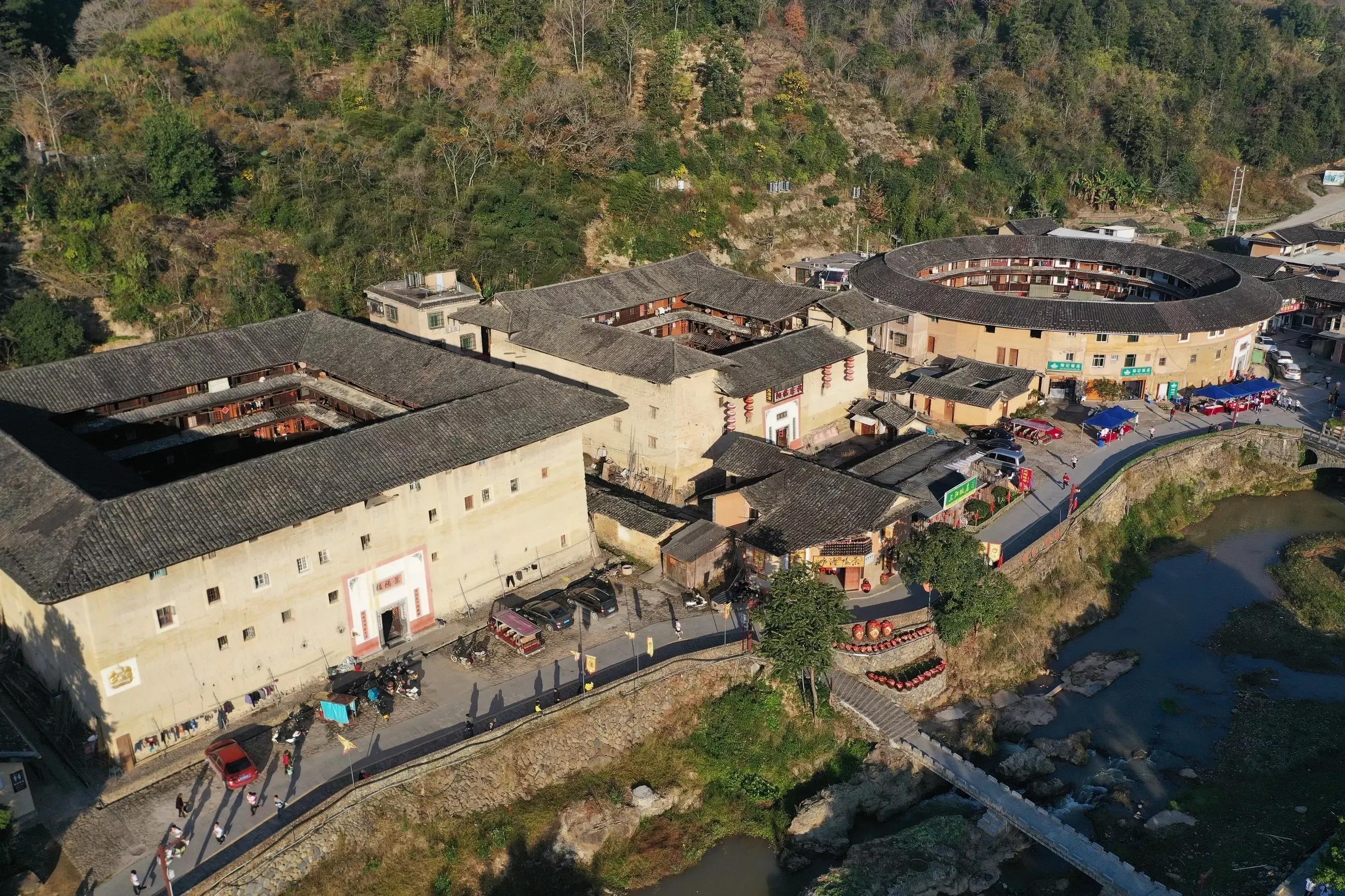 福建永定土楼最新视频,福建永定土楼游玩攻略