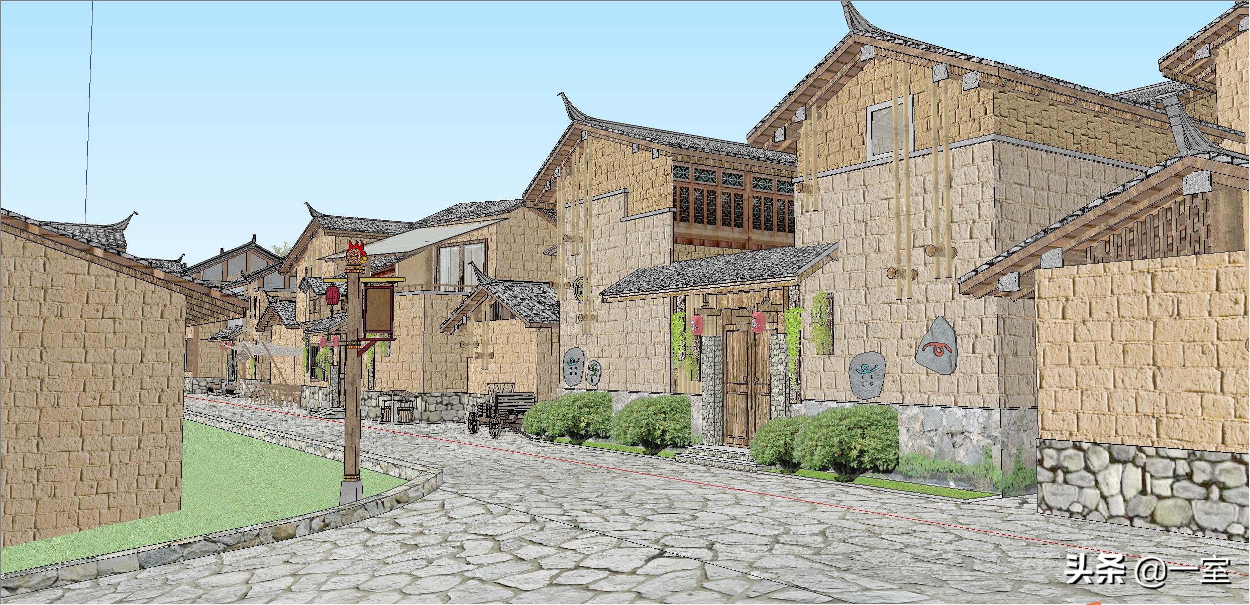 乡村振兴民宿设计,乡村民宿设计效果图