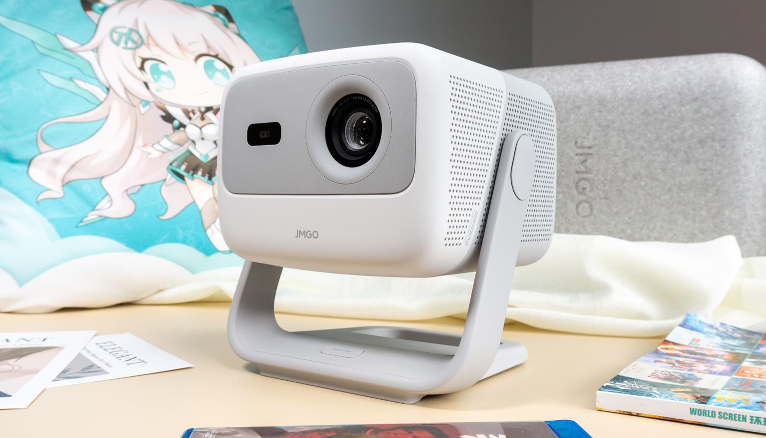 坚果N1pro投影仪评测3d效果,投影仪坚果n1spro开灯投影效果