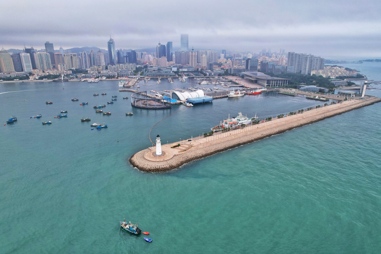 青岛夏日旅行,青岛之旅享受夏日与海风