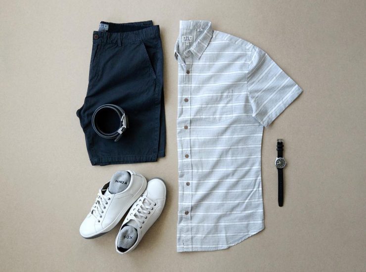 夏日男士衬衫穿搭,中青年男士夏日穿搭