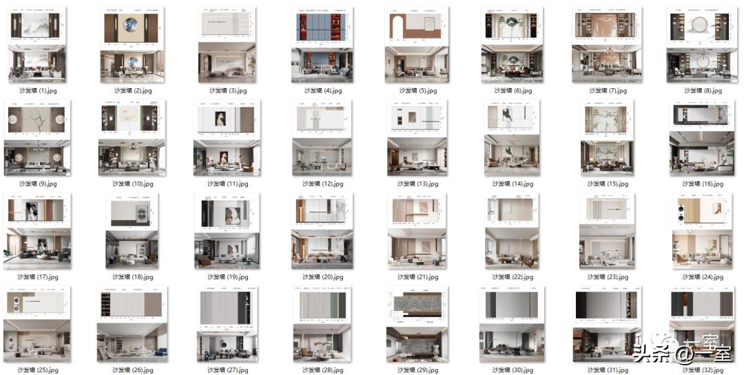 2021网红背景墙带详细尺寸供参考,电视背景墙2023最新款网红尺寸