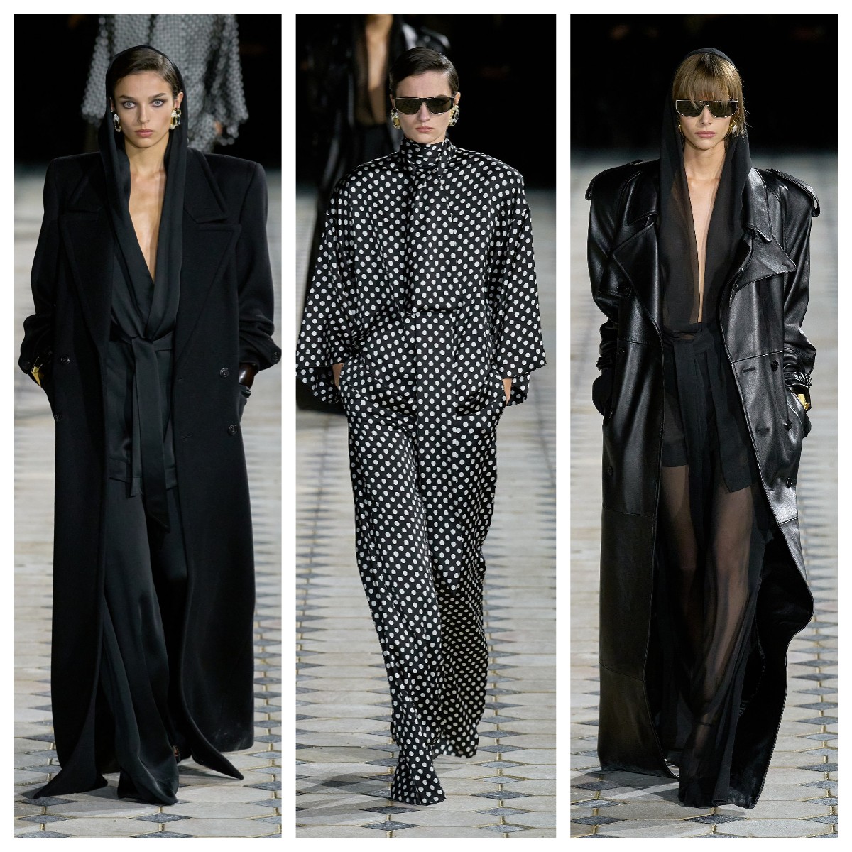 巴黎时装周saint,saintlaurent圣罗兰时装周