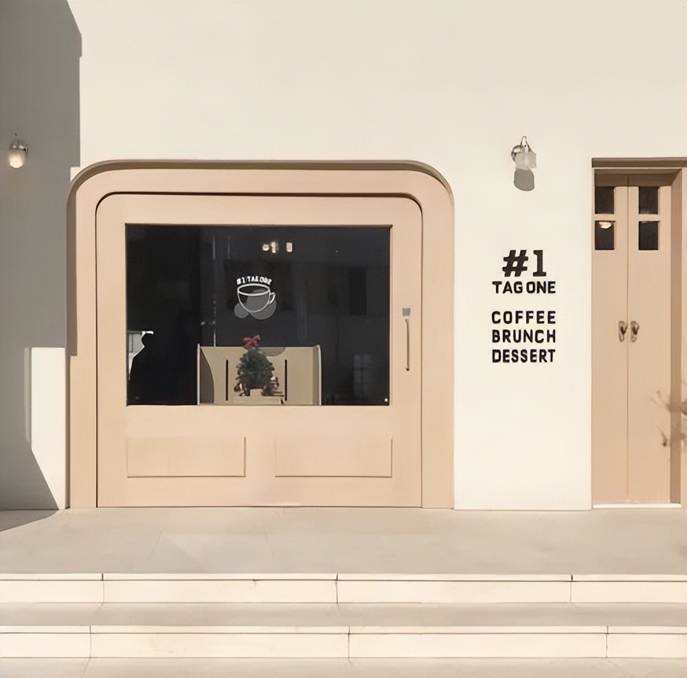 很有高级感的店招,35平店面设计