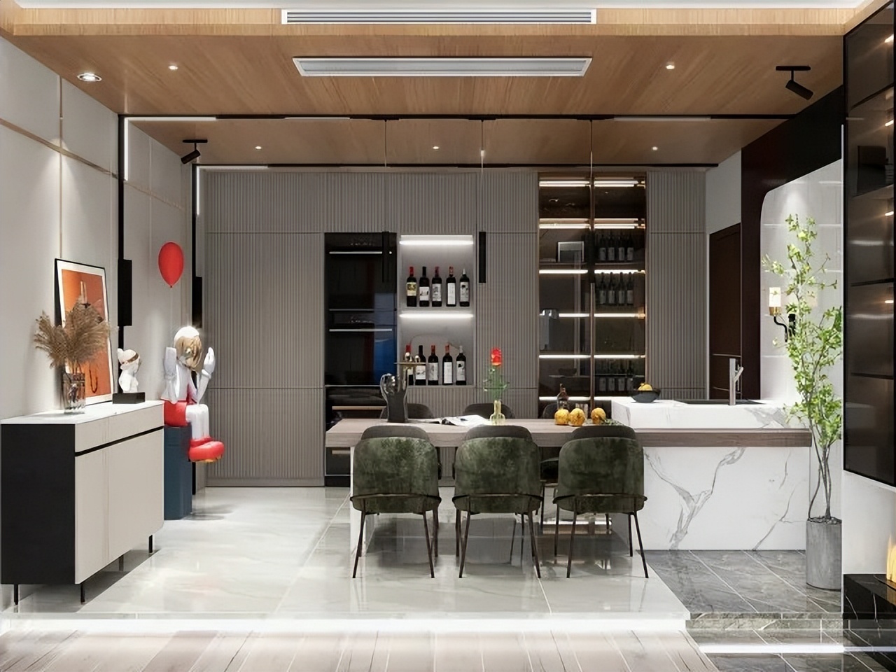 家装设计看过来,分析一下家装吊顶的效果图