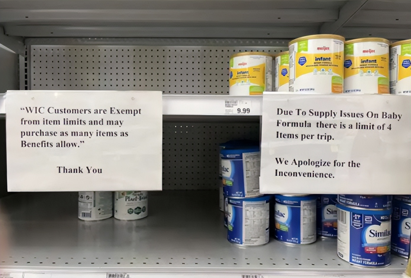 一罐奶粉难倒美国？纽约进入紧急状态，政府出动军机采购进口奶粉