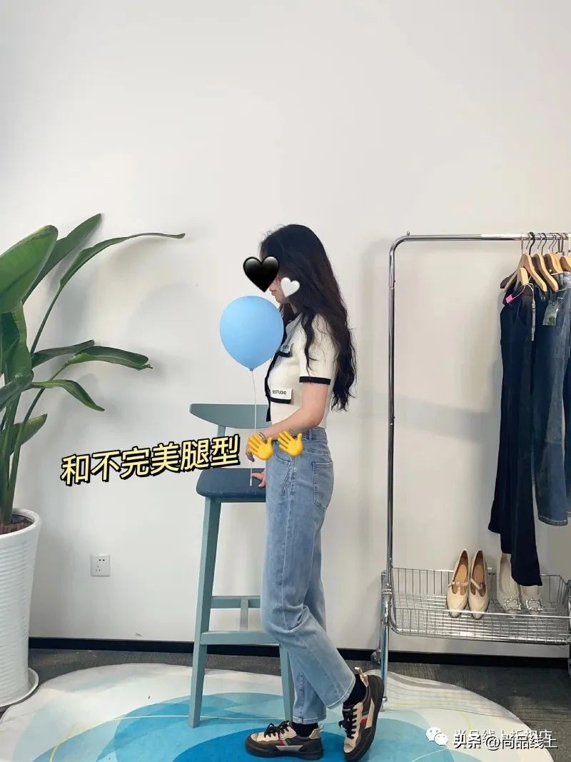 逸阳新款流行阔腿牛仔裤,下半年流行什么裤子