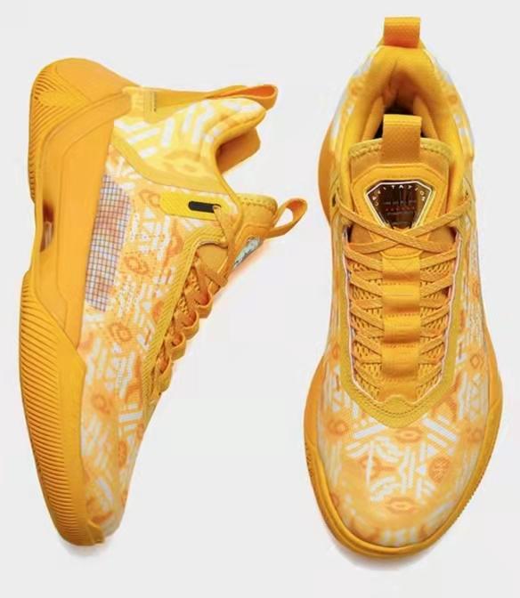 特步游云六代篮球鞋斜扣,特步篮球鞋游云1代