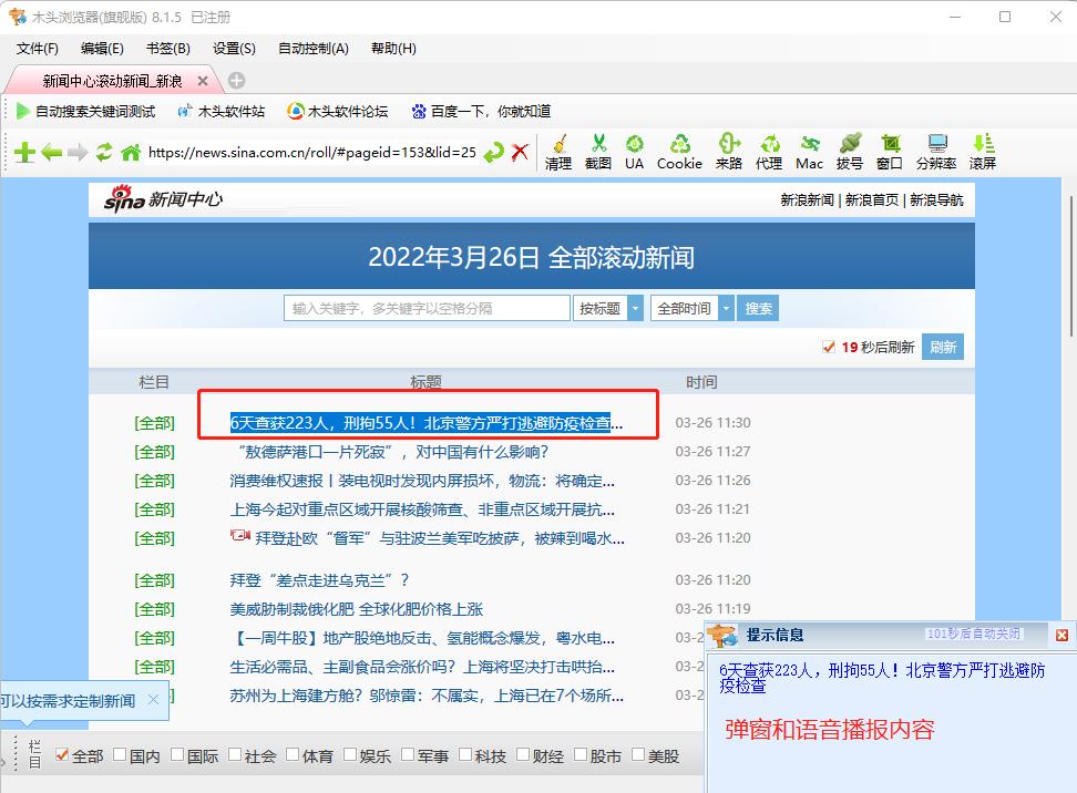 浏览器中语音播报怎么设置,浏览器上监控画面闪烁