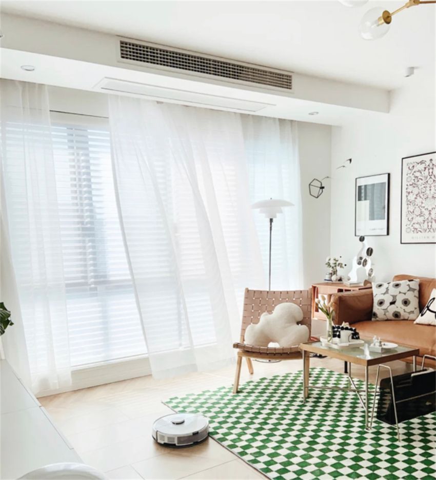 近几年客厅都流行这样装了,不做传统客厅现在都流行这样装