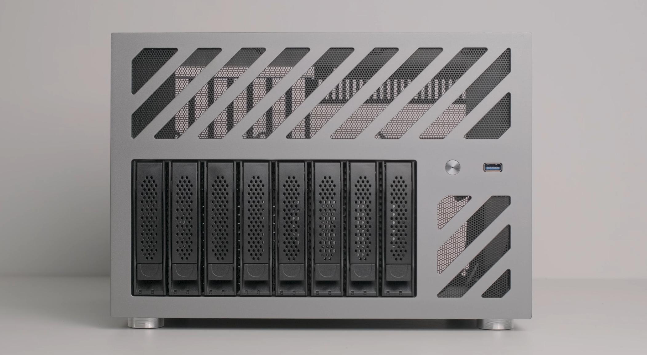 性价比最高的双盘位nas机箱,出圈即巅峰