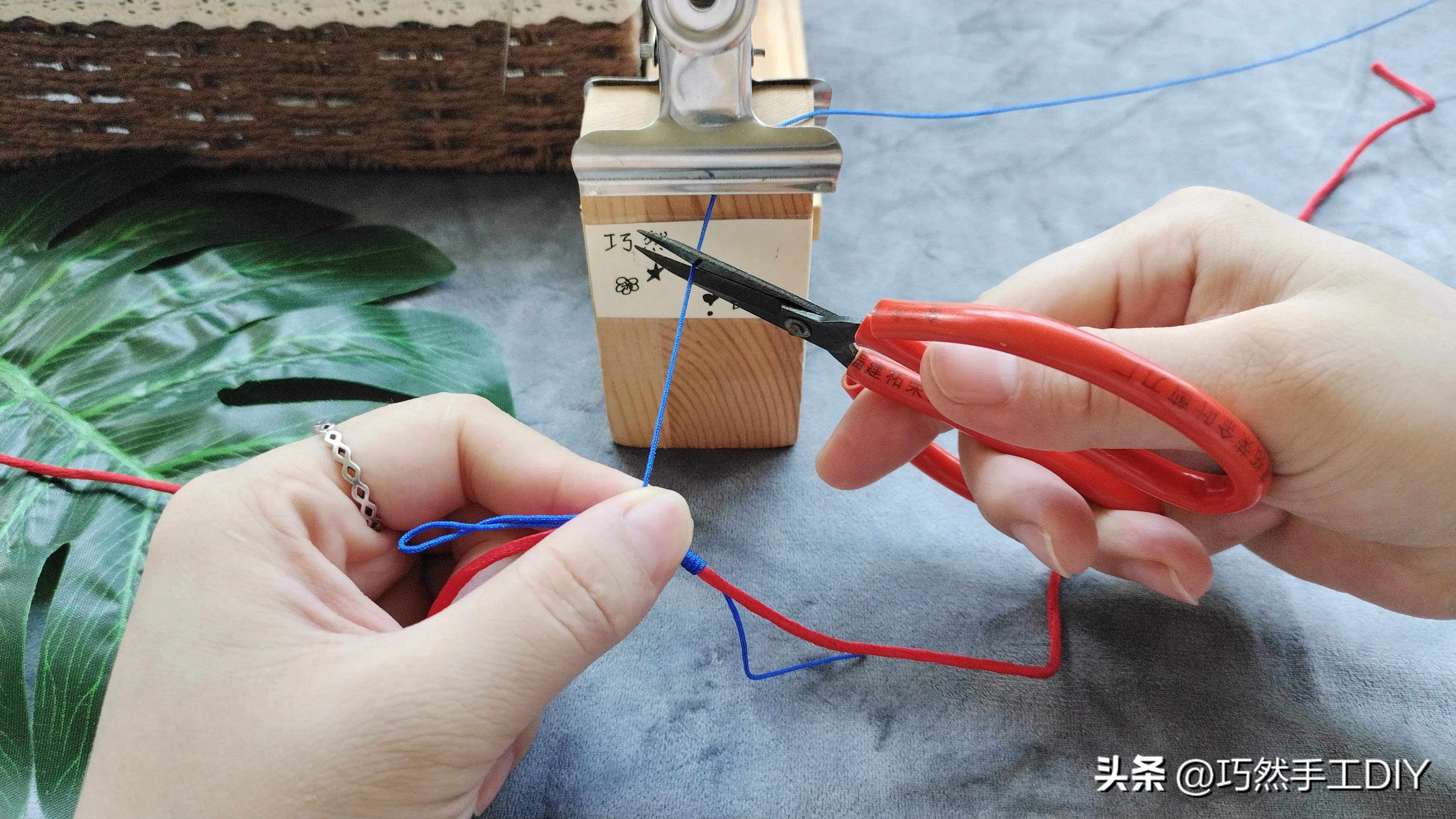 中国结基础结打法,中国结绕线方法图解