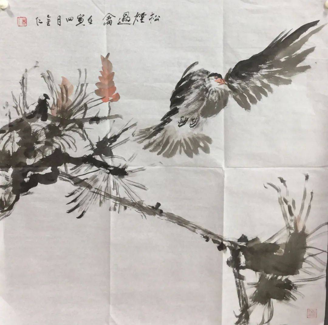 黄金仁书画,大师笔下的花鸟美到极致