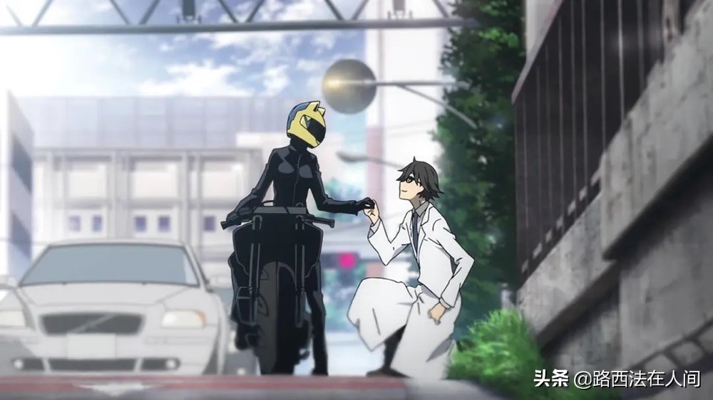 无头骑士异闻录画风,一口气看《无头骑士异闻录》