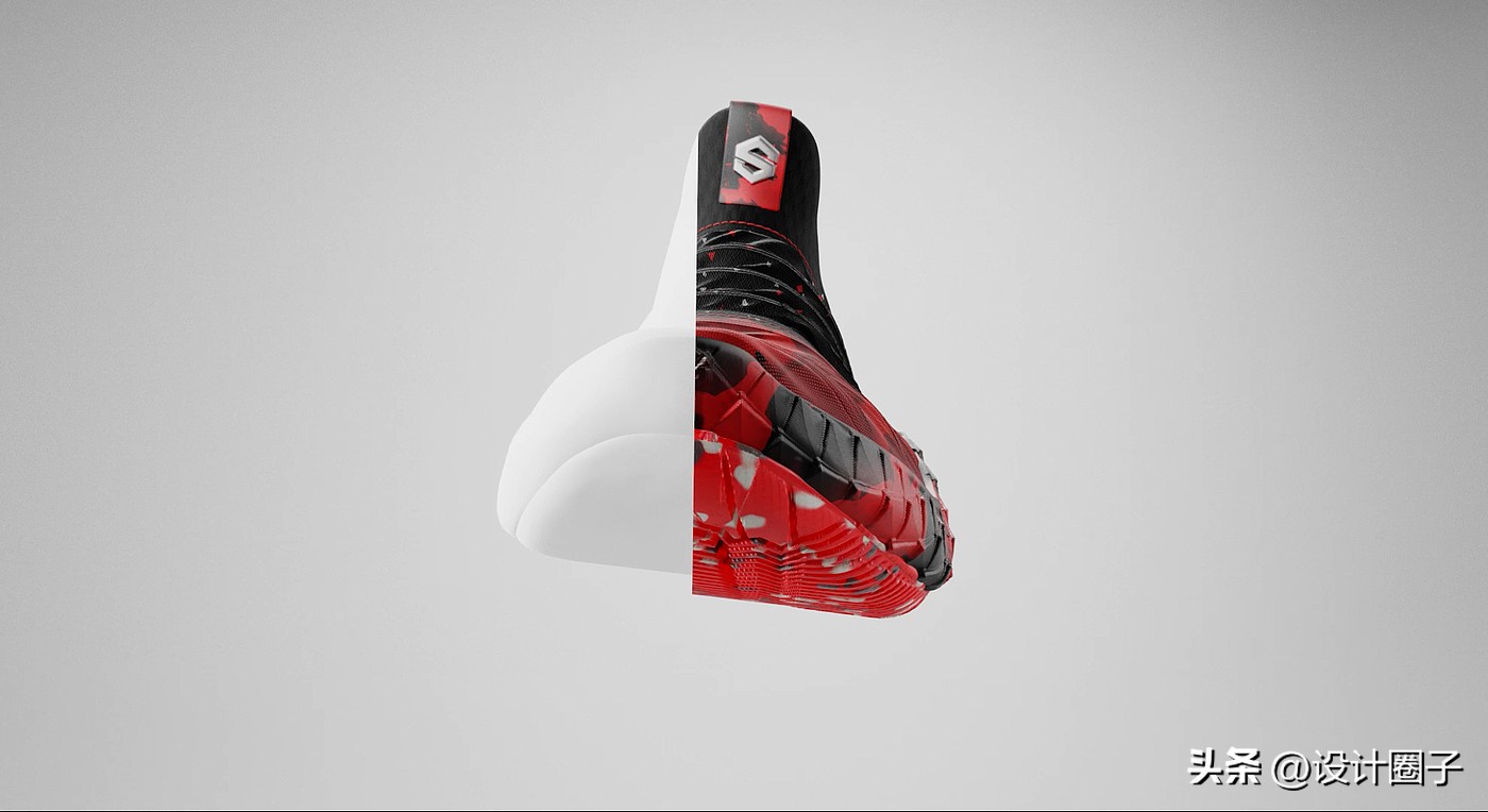 红色恶魔鞋,高级感红色鞋