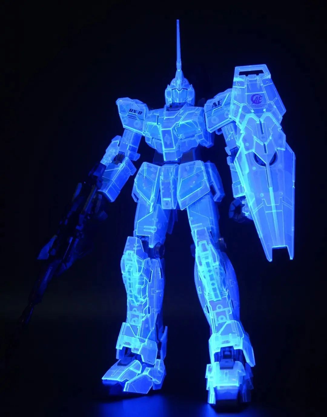 mg独角兽开箱,东京限定彩透独角兽