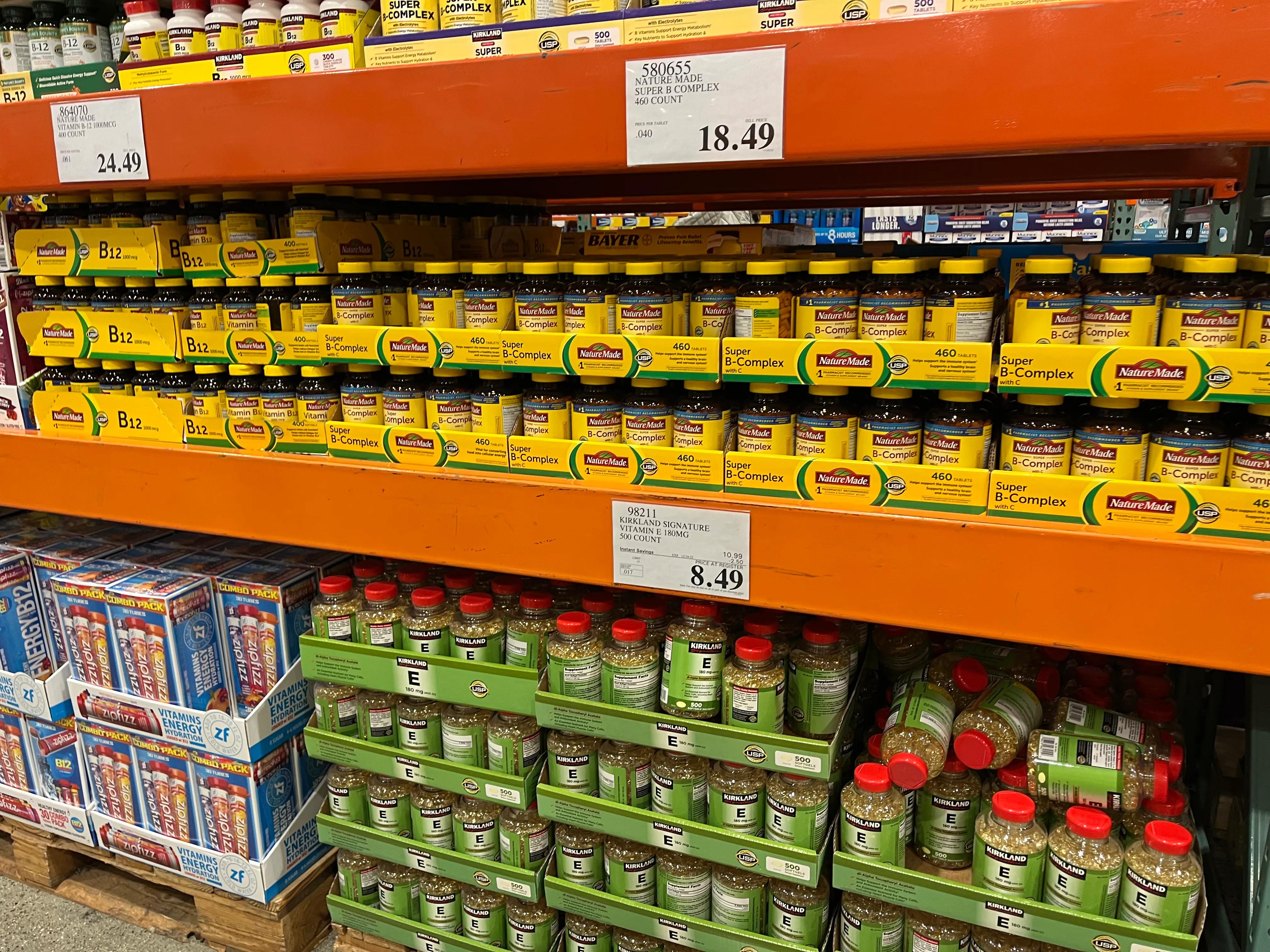 美国🇺🇸保健品，营养素，维生素，各种洋枪大炮，20美元