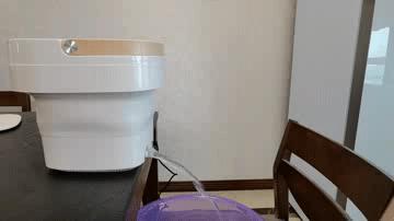 大宇洗衣机测评,善思折叠洗衣机测评