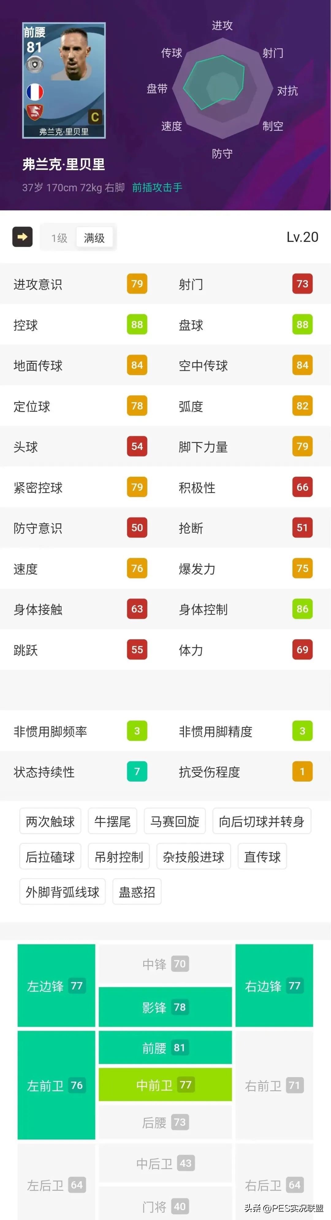 实况足球最新删卡名单,球员删卡名单