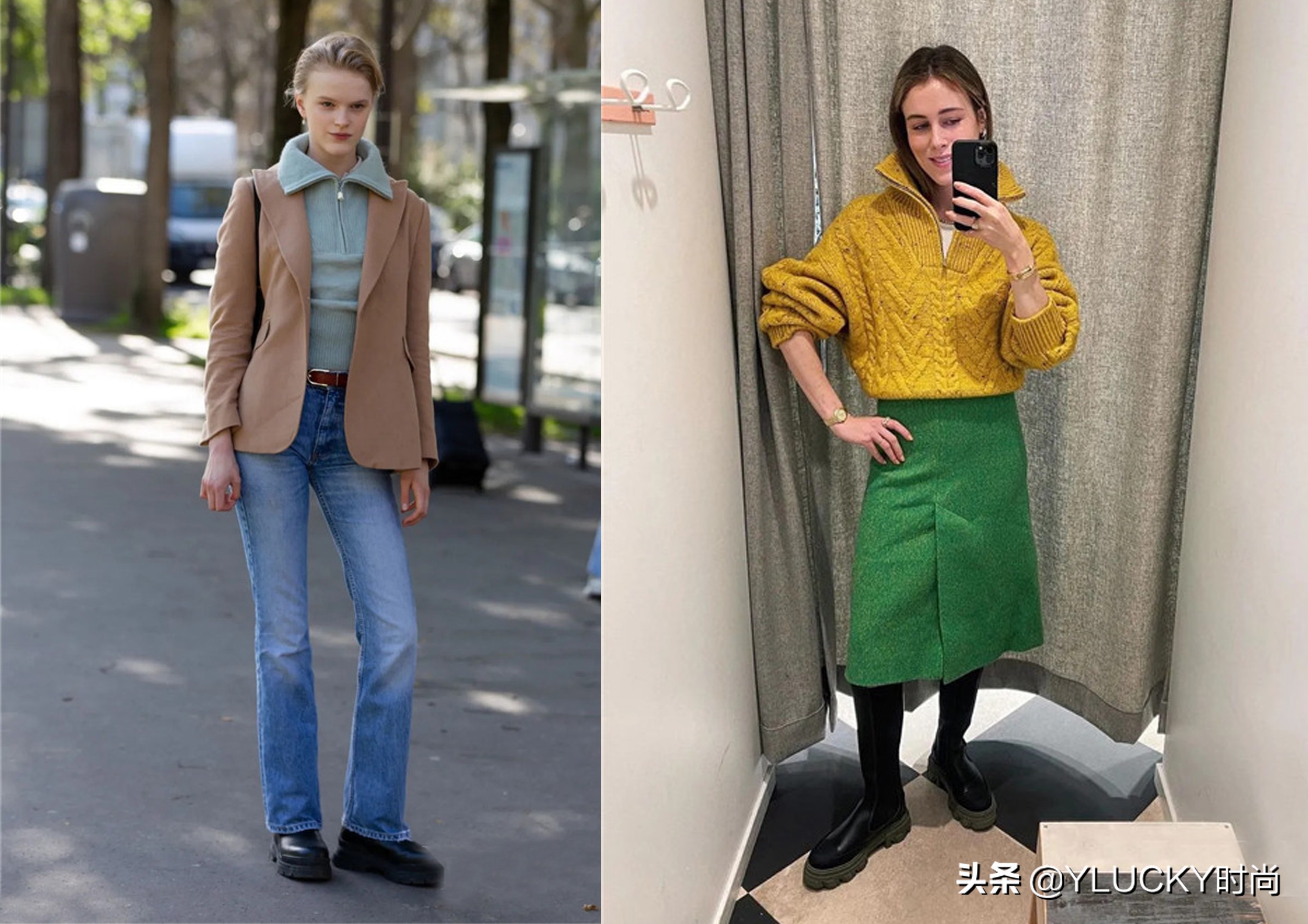 2020年春季针织开衫毛衣搭配,今年流行的毛衣款式和穿搭