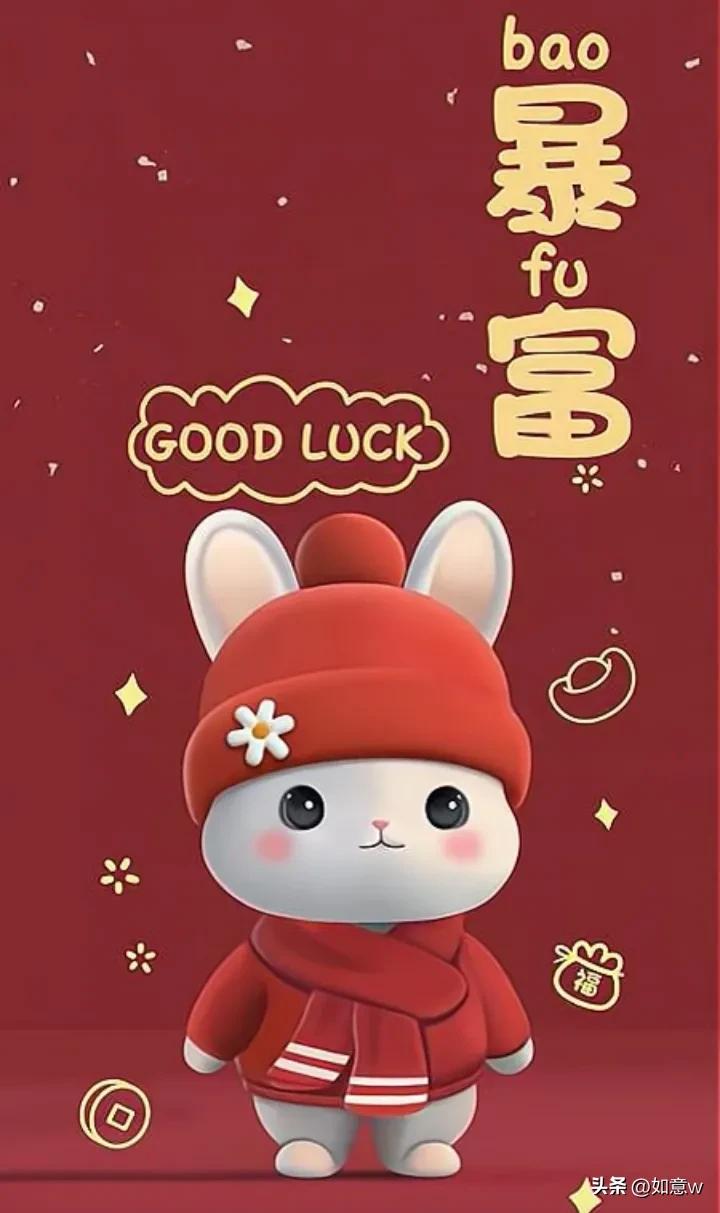 2023财神爷壁纸高清图文,2023年财神爷手机壁纸暴富图文