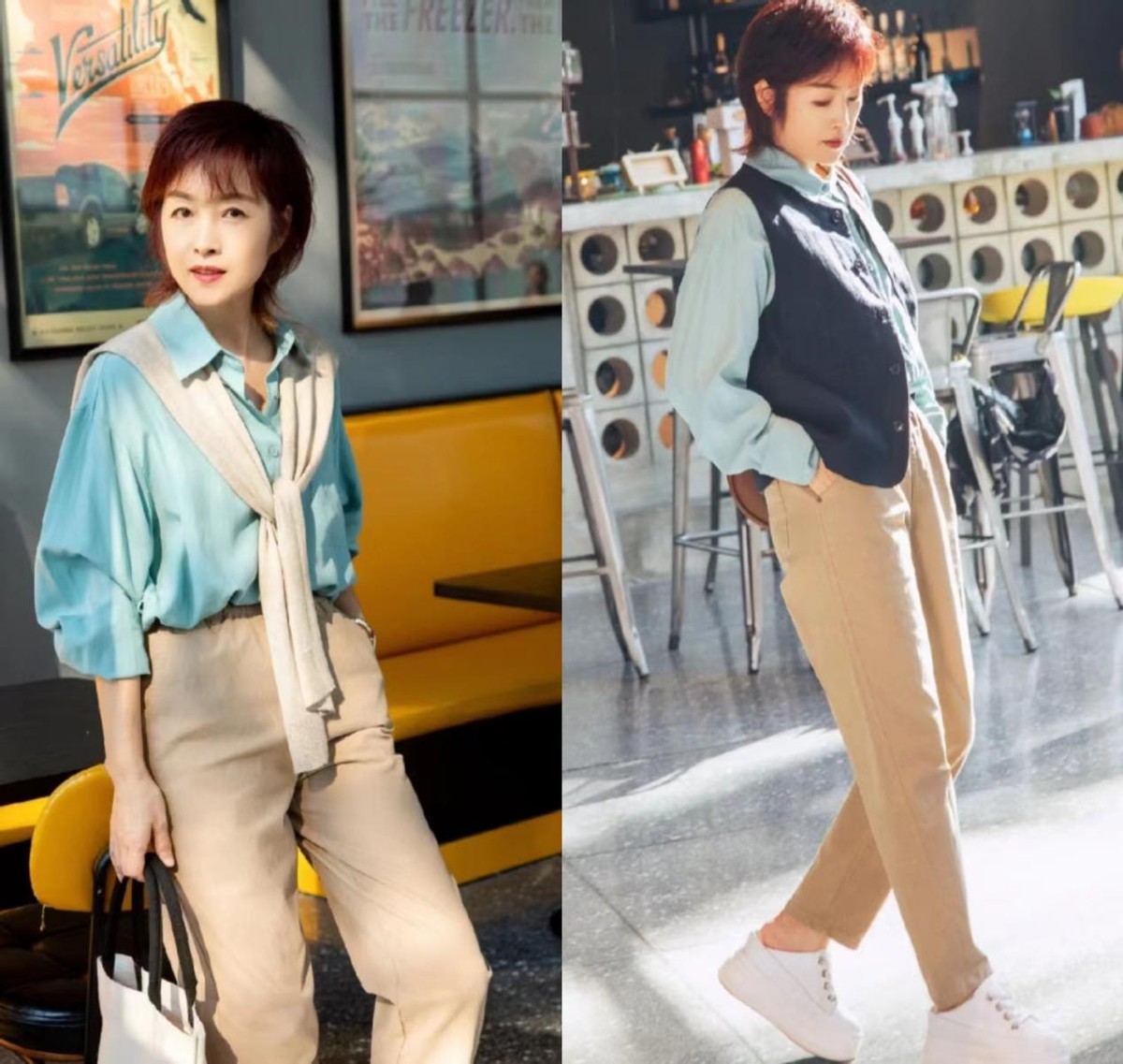 从不穿老年装这样穿更时髦高级,女人老了也别急着穿老年装