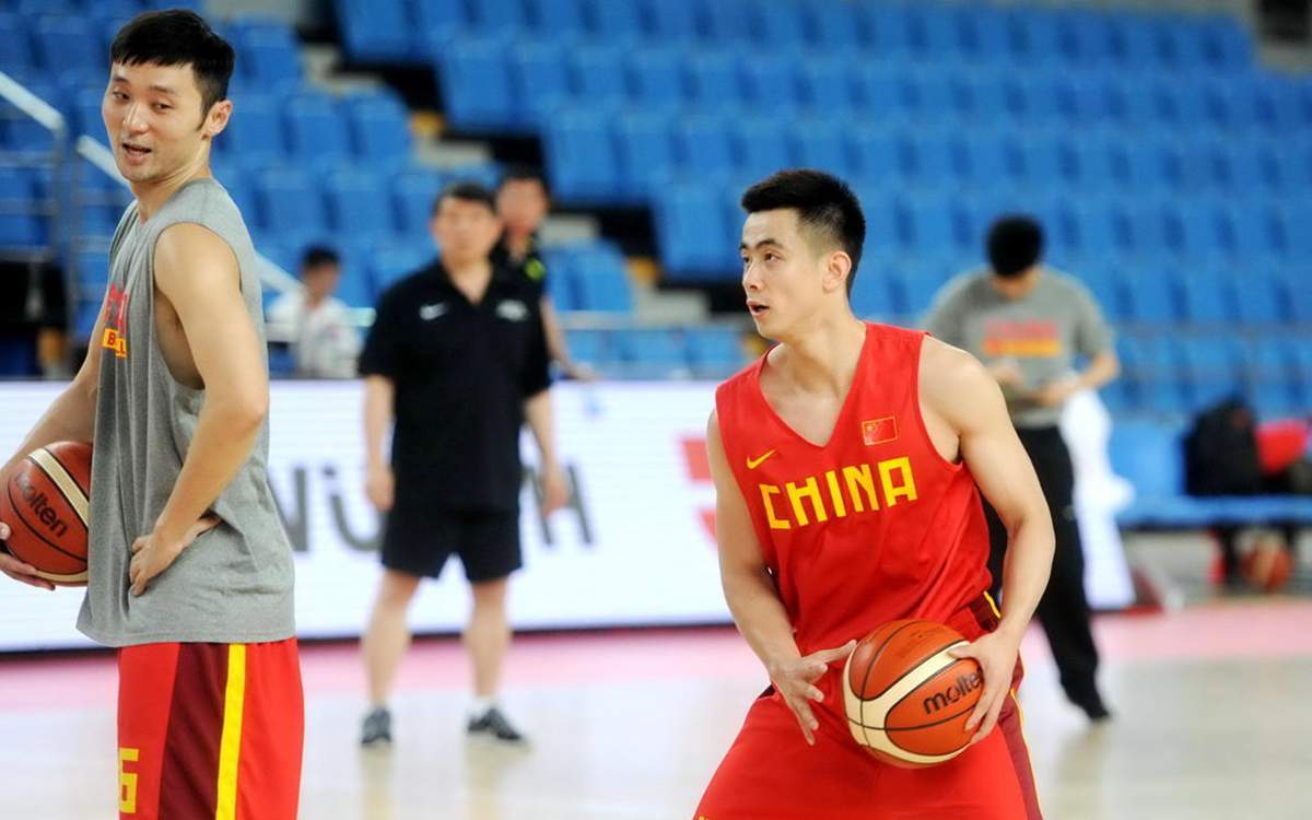 姚明谈赵继伟赵睿,中国男篮赵睿和赵继伟
