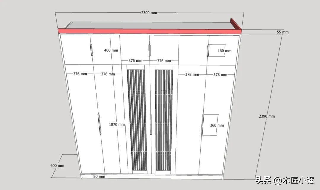 胡桃木极简大平层,北京180平大平层4房