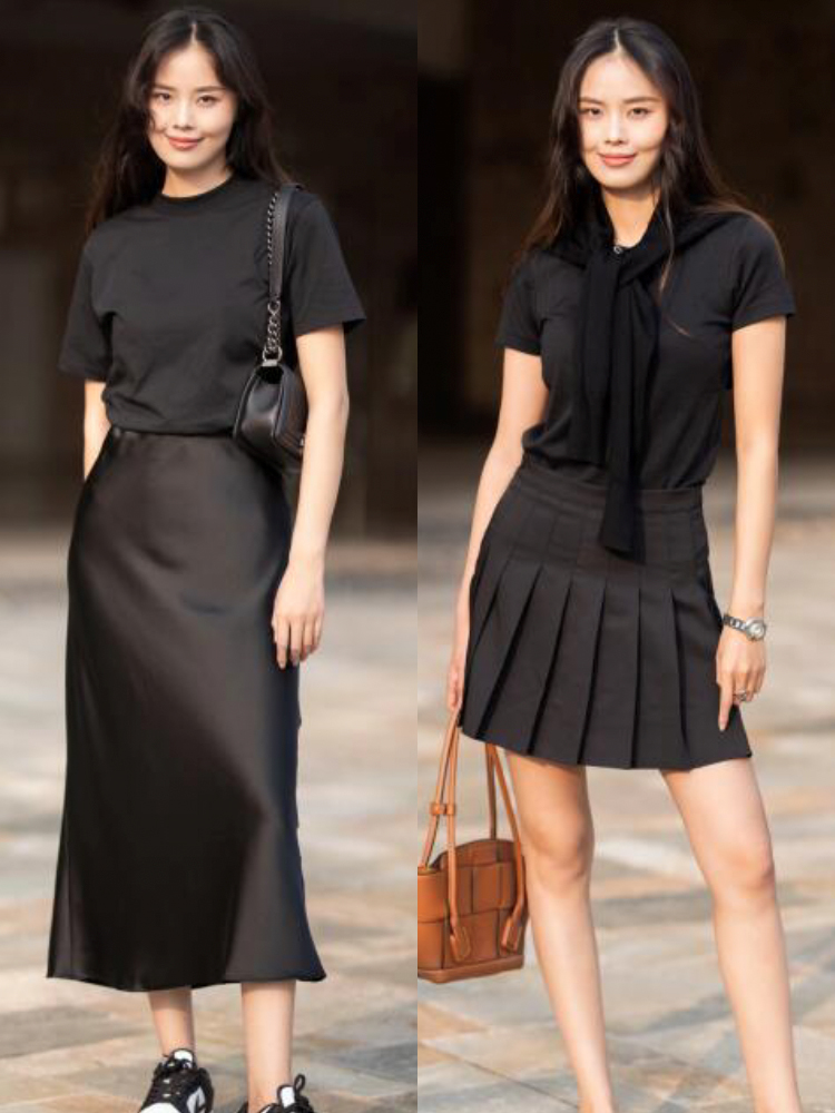 夏天黑怎么穿衣服,夏天黑衣服怎么洗不褪色哦