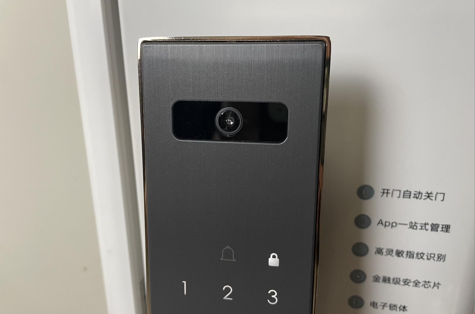 voct11face智能锁有没有猫眼,voc智能门锁t11i和t11face