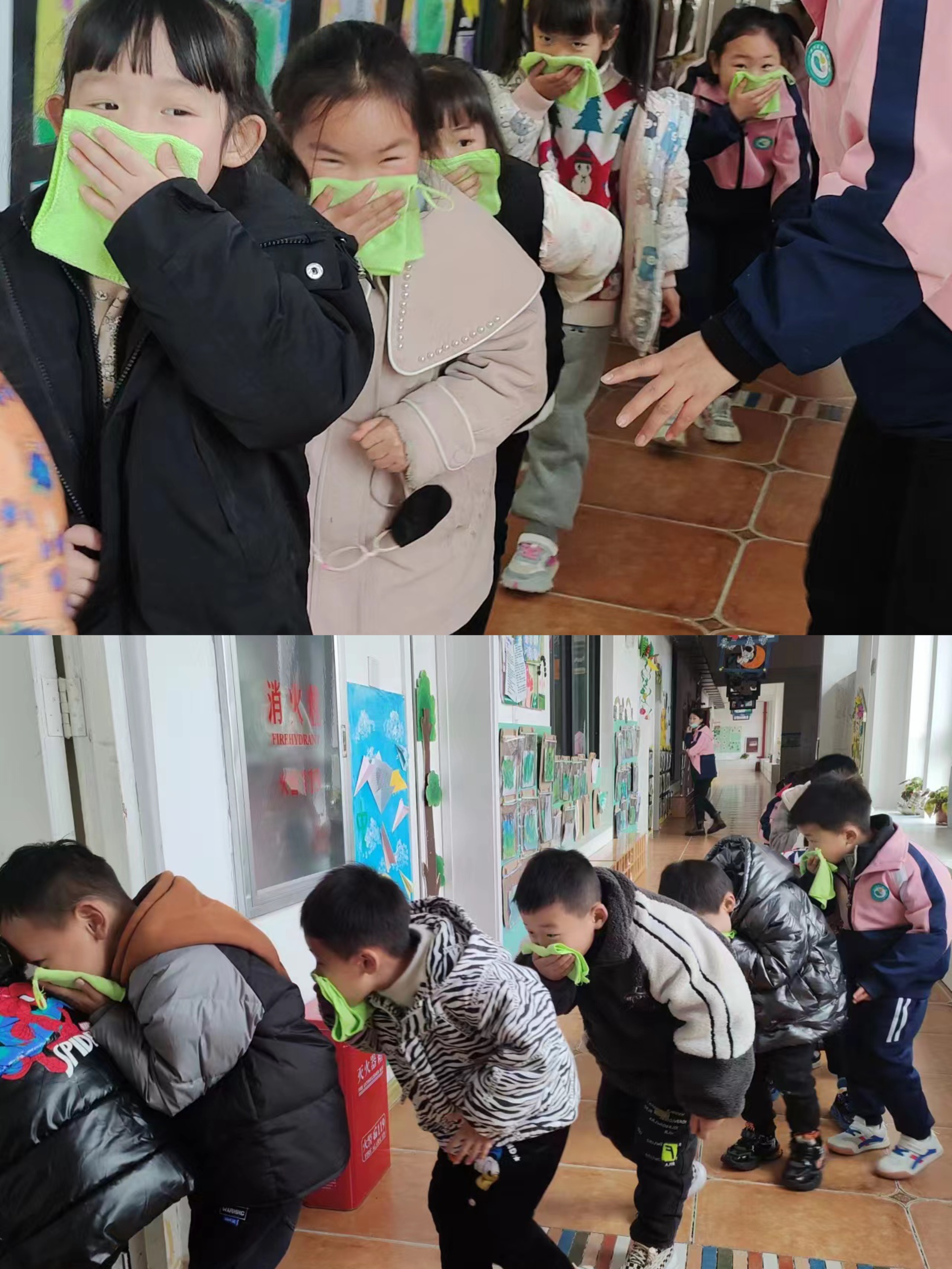 小班消防安全演练活动,消防队到幼儿园开展消防安全演练