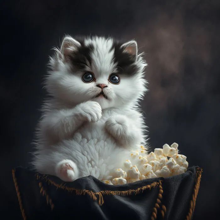 ai绘画猫咪拟人教程,ai绘画萌猫