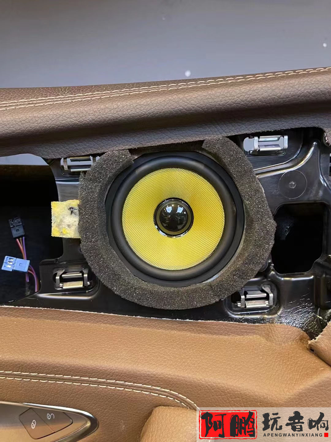 新车奔驰e300音响柏林之声效果,宁波奔驰e300l时尚升级音响