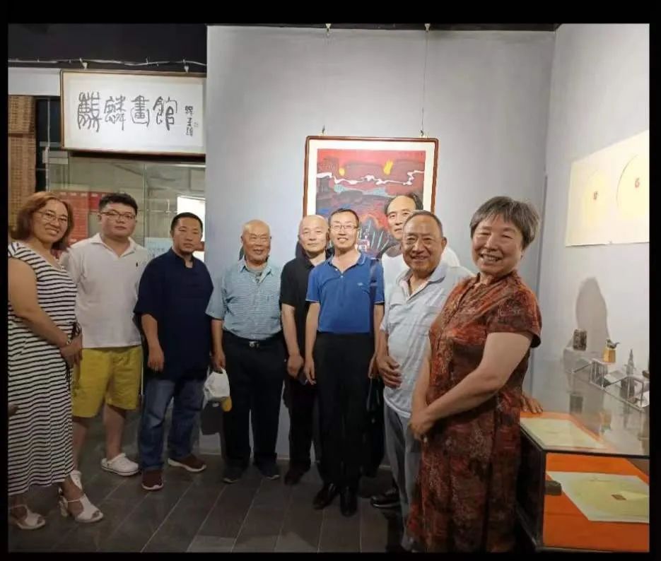 刀情墨趣浓画意诗情厚——安多民“刀情墨趣”艺术展成功举办