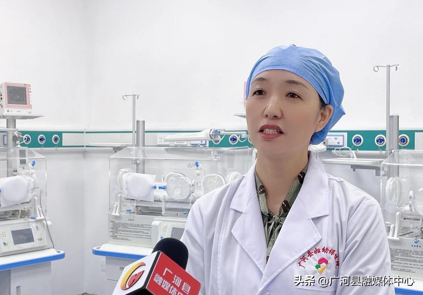 广河县妇幼保健院新院将于7月1日正式投入使用