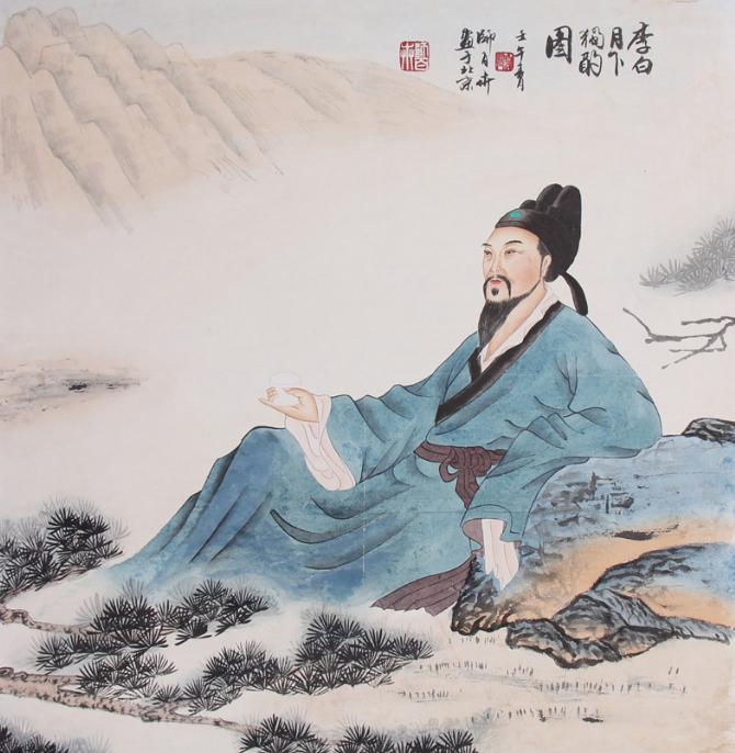 李白首创一个词牌，极为难写，佳作很少，毛*东泽**却写成千古名作