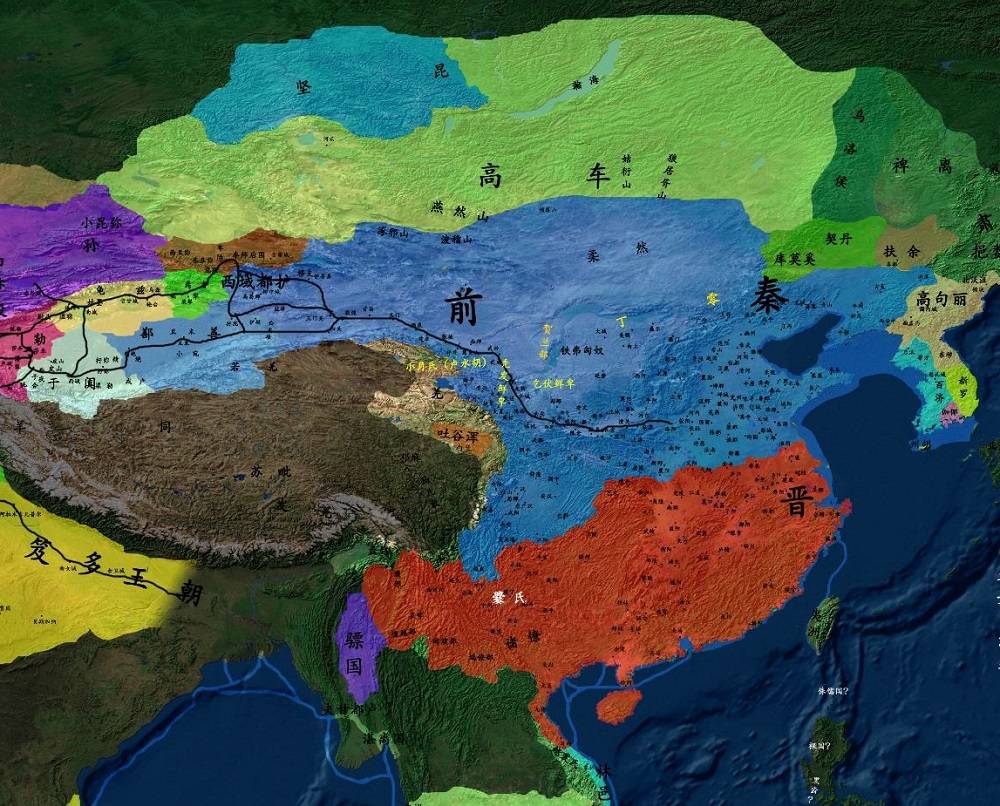 五胡十六国最有名的皇帝有哪些,五胡十六国西秦皇帝列表