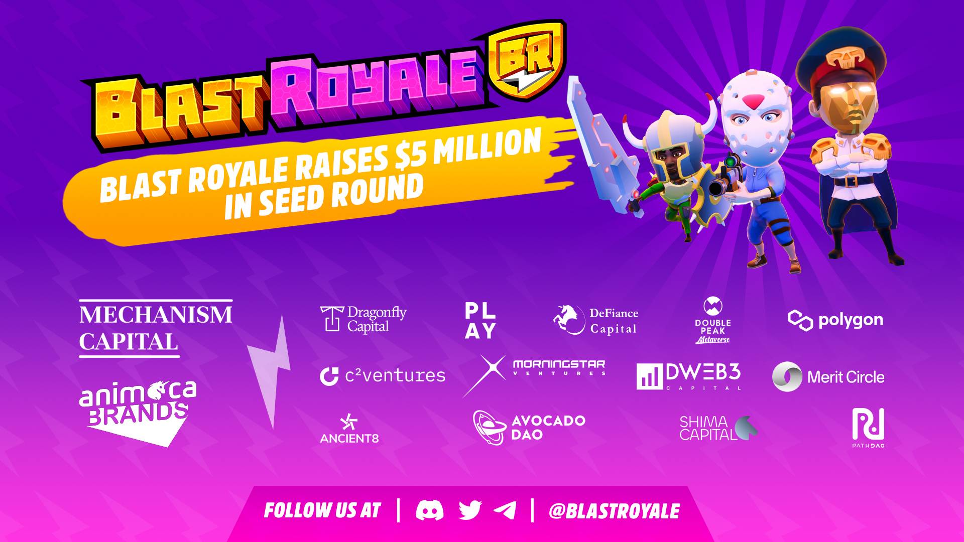 P2E游戏BlastRoyale,区块链版《绝地求生》