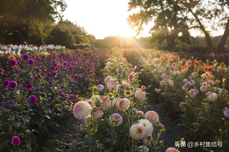 美国夏日梦幻农场：以大丽花为主题的鲜花园艺农场，如梦如画！