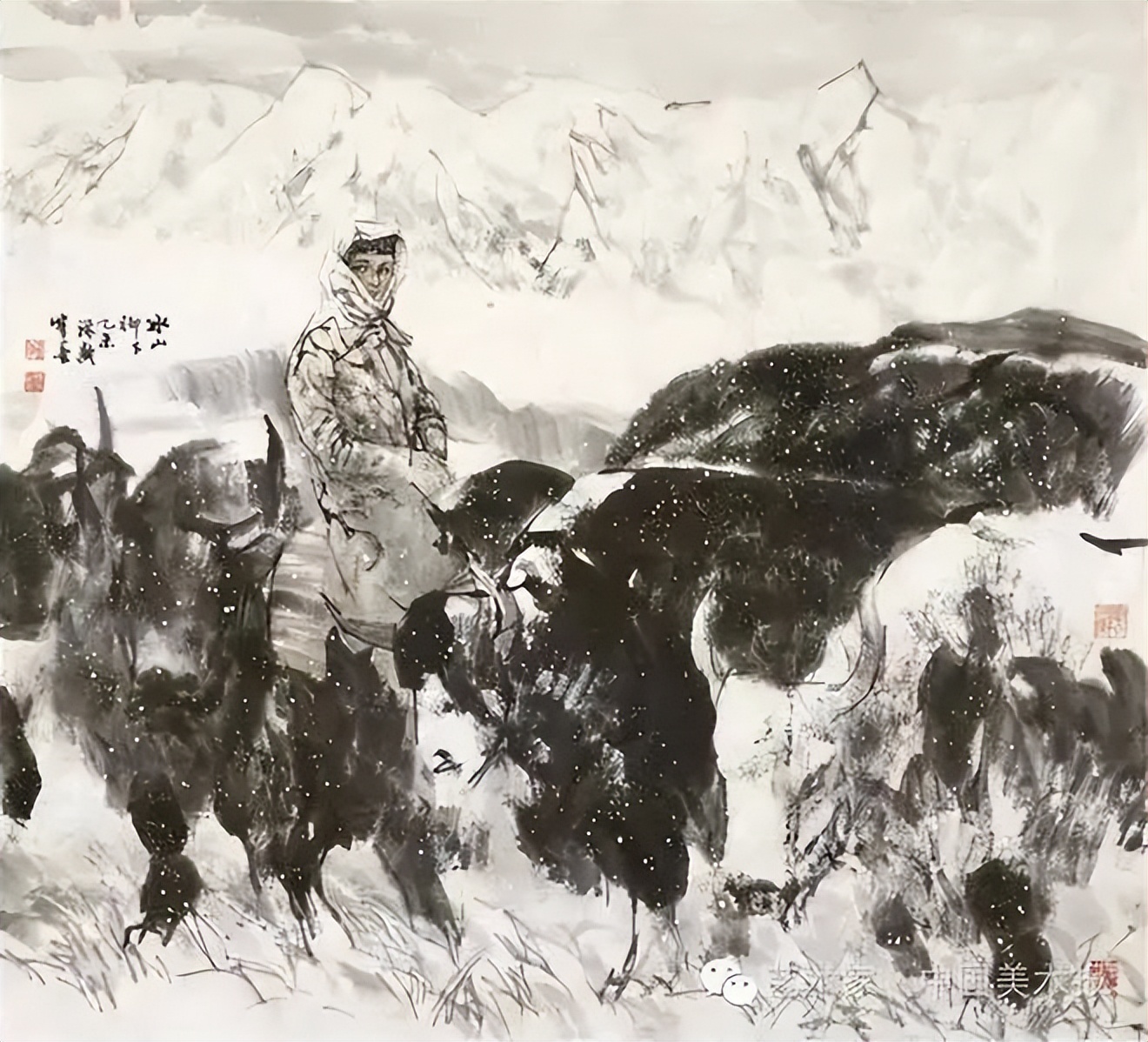 纪念离世的画,2023年逝世的画家