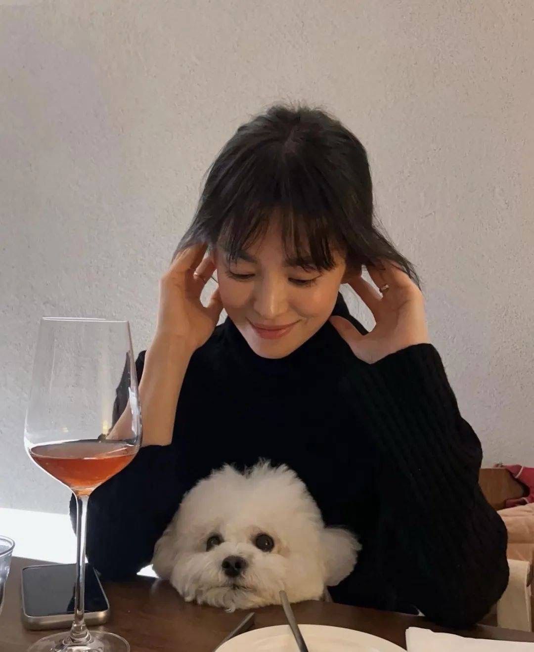 法式刘海是宋慧乔刘海吗,宋慧乔最好看的齐刘海发型