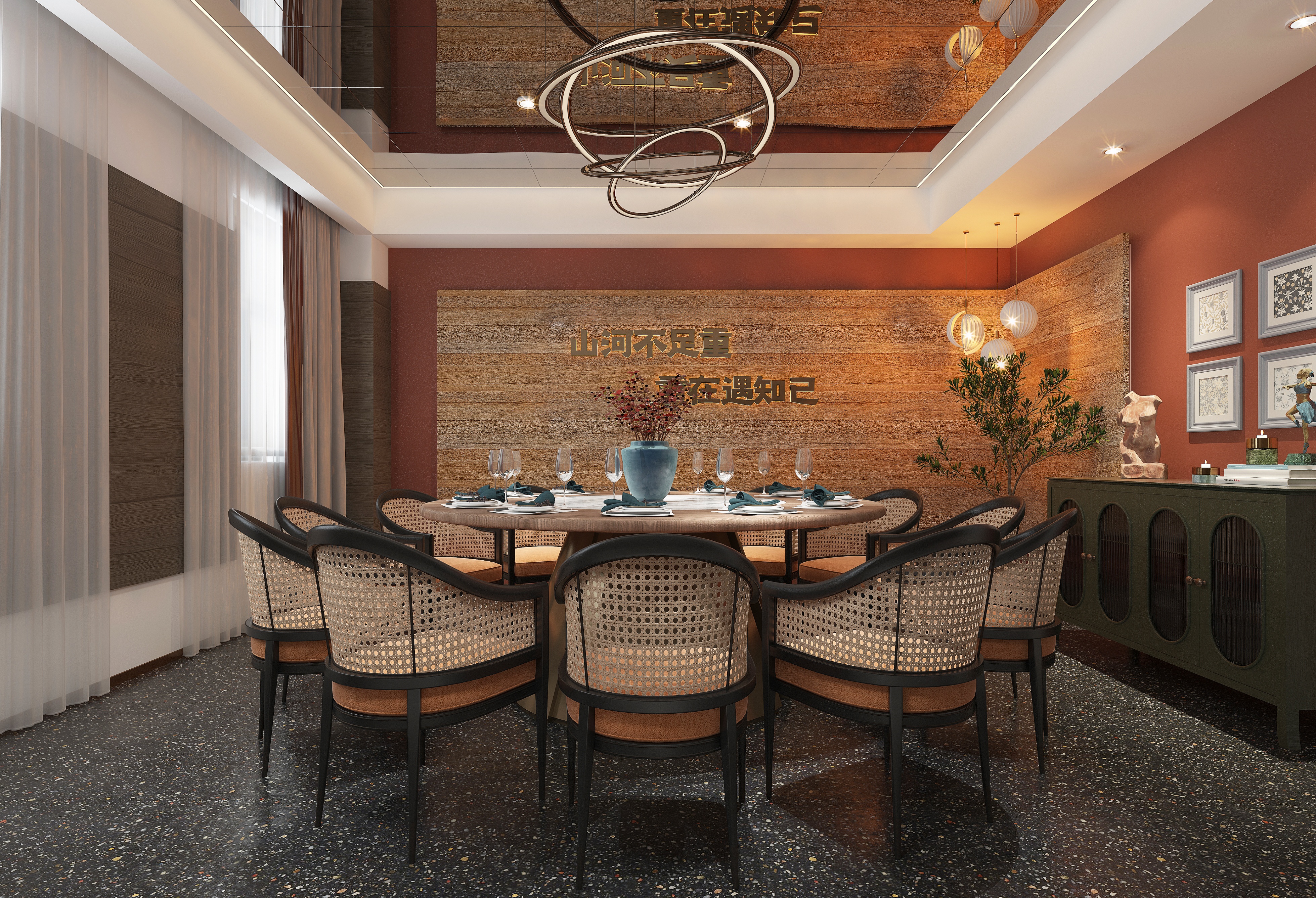 银川烧烤店装修设计,银川烧烤店装修设计公司