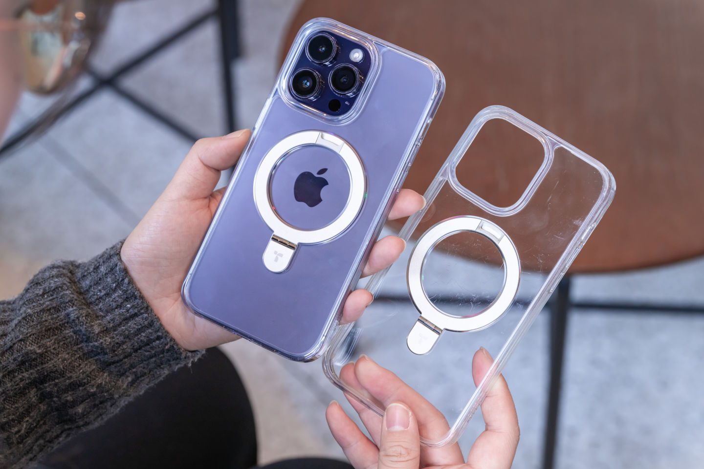 磁吸手机壳仿图拉斯,图拉斯全包磁吸透明手机壳测评