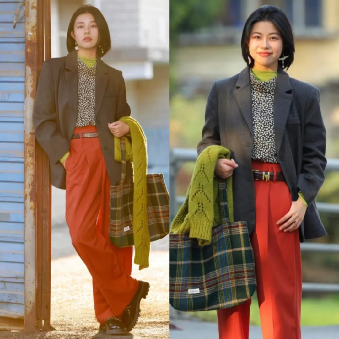 绿色衣服搭配什么颜色好看效果图,绿色最经典的三种颜色搭配